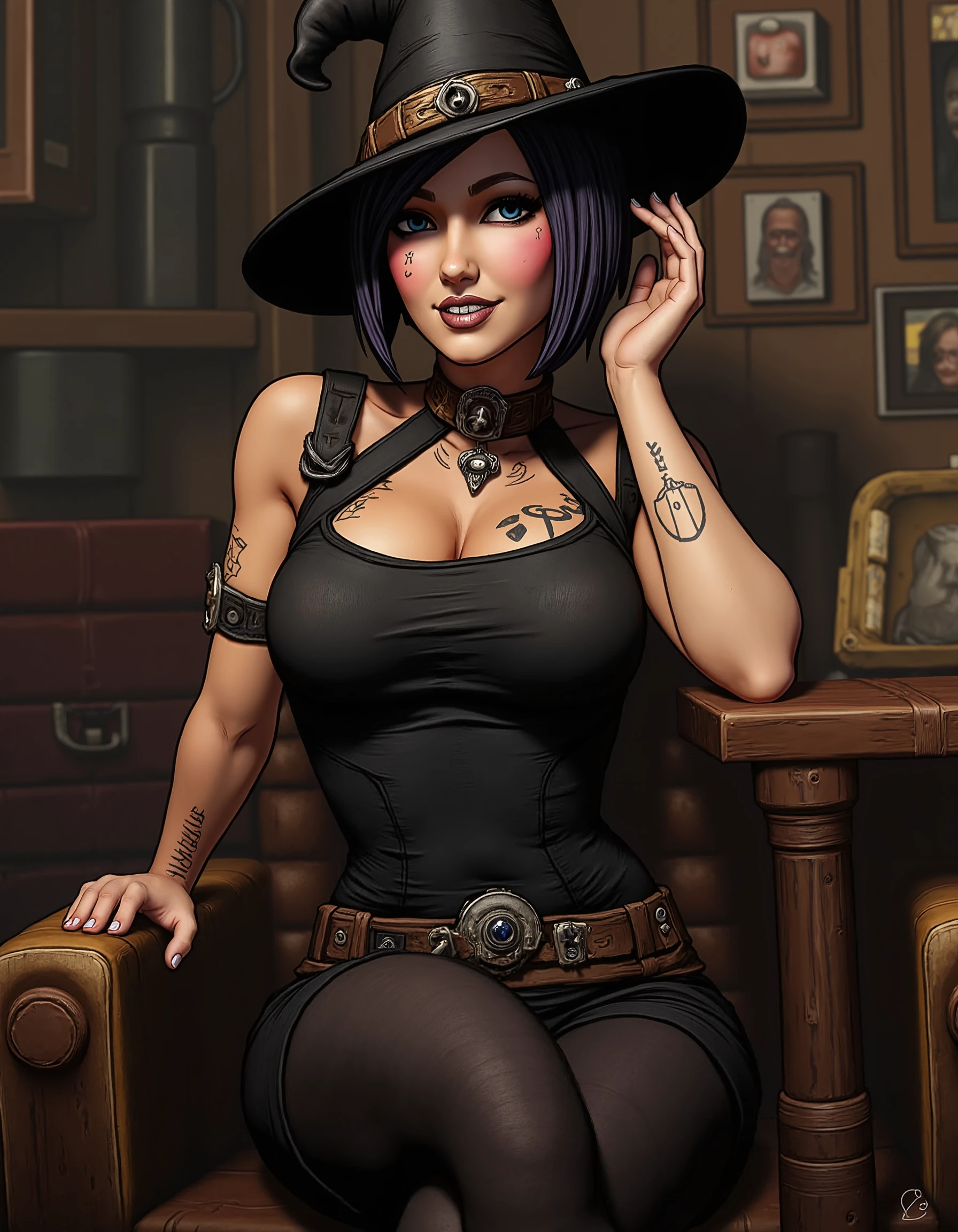 🌀 Bordershading Style - [FLUX] bordershading_flux_v1