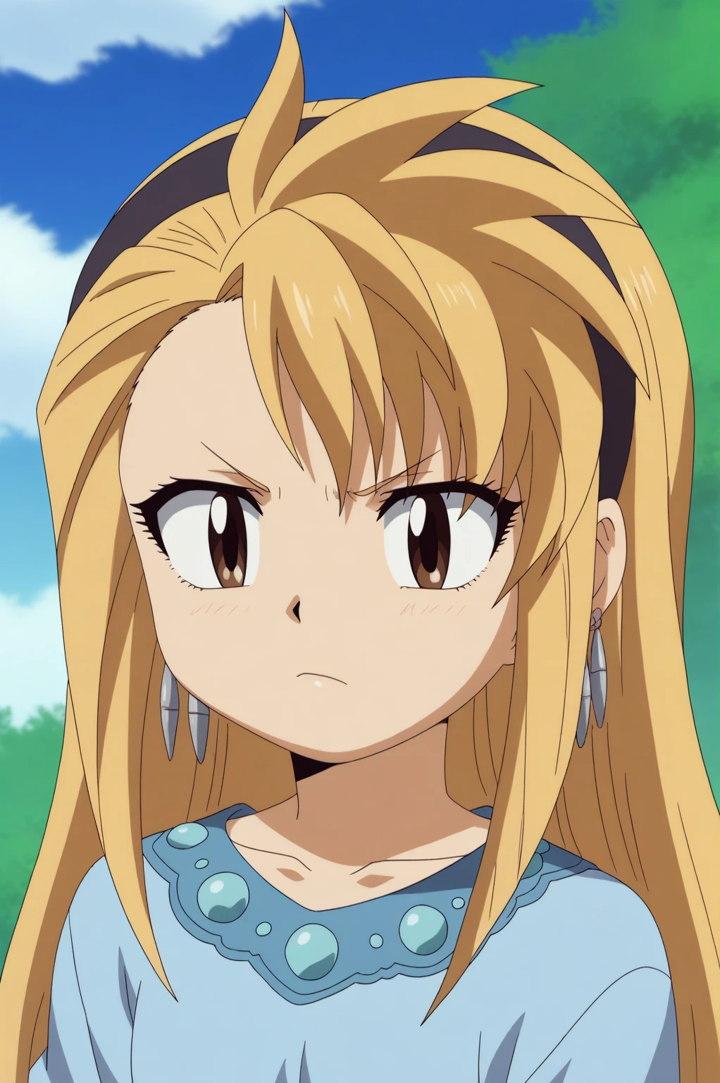 Mio Tsukushi, long hair, hairband <lora:commission-ZKC-Mio_Tsukushi-PDXL:0.8>