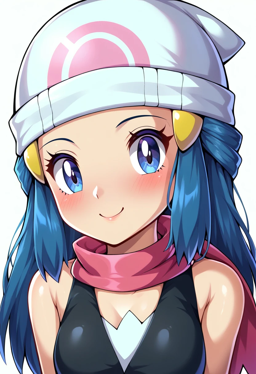 1girl, dawn \(pokemon\), upper body