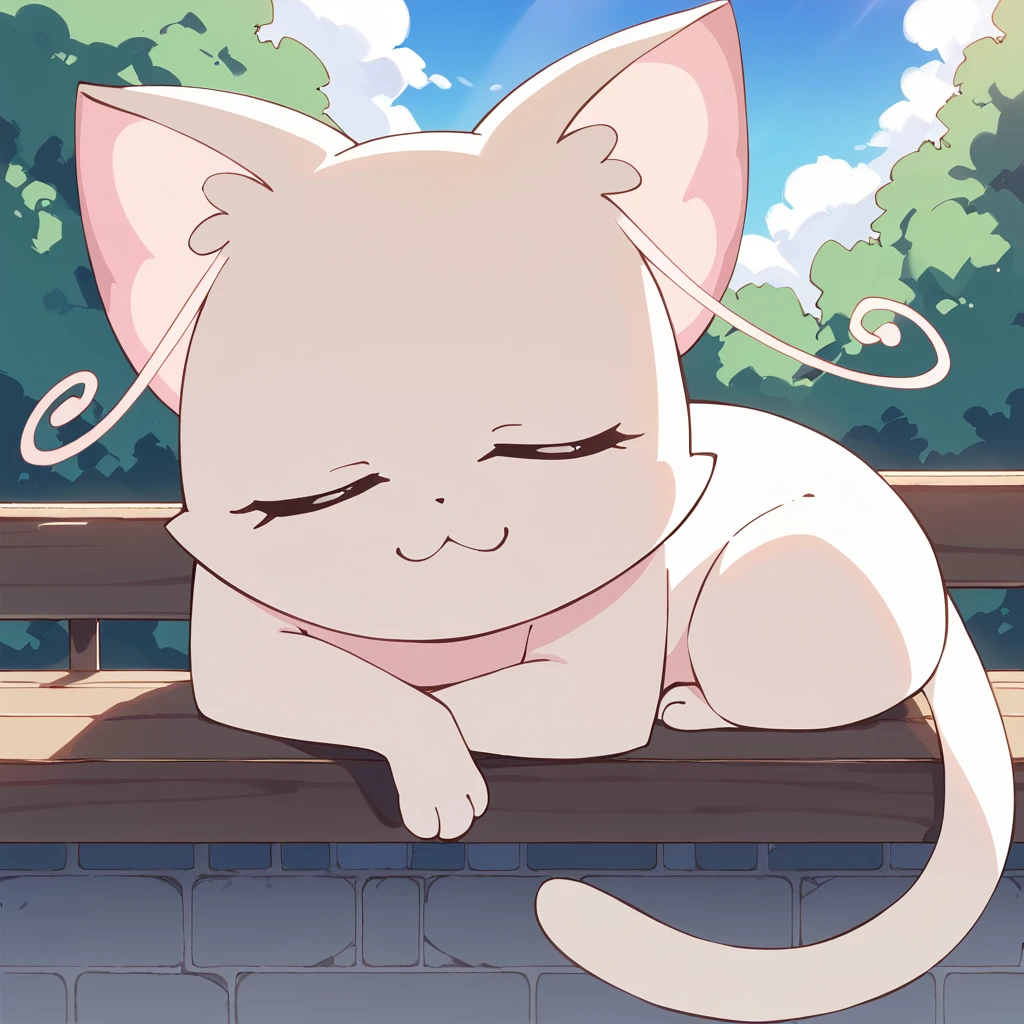 score_9, score_8_up, score_7_up, source_anime, BREAK
yk-cat, no humans, tree, closed eyes, :3, cat, outdoors, solo, day, blue sky, building, white cat, on stomach, sleeping, closed mouth, bush, fence, lying, house, tail, u u, facing viewer, 1other, animal focus, spiral, sunlight, creature, full body, grass, railing, white fur, smile, uwu, animal ear fluff, window, cloud, light rays, stretch, cat ears
<lora:cure_nyammy_nekoyashiki_yuki_sdxl_locon_pony_v1:0.7>