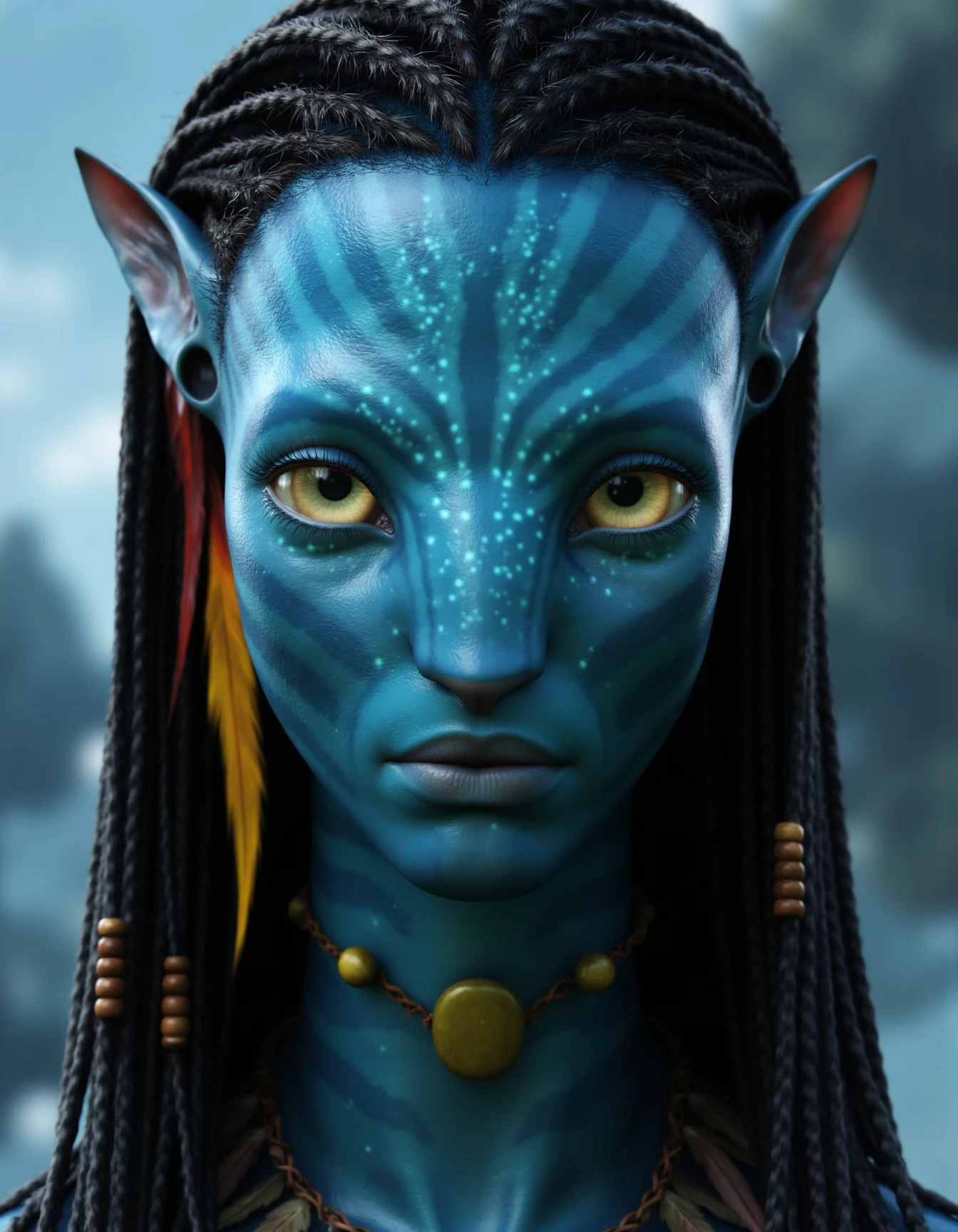 a closeup portrait  of  n3ytiri 
<lora:neytiriFlux:1>