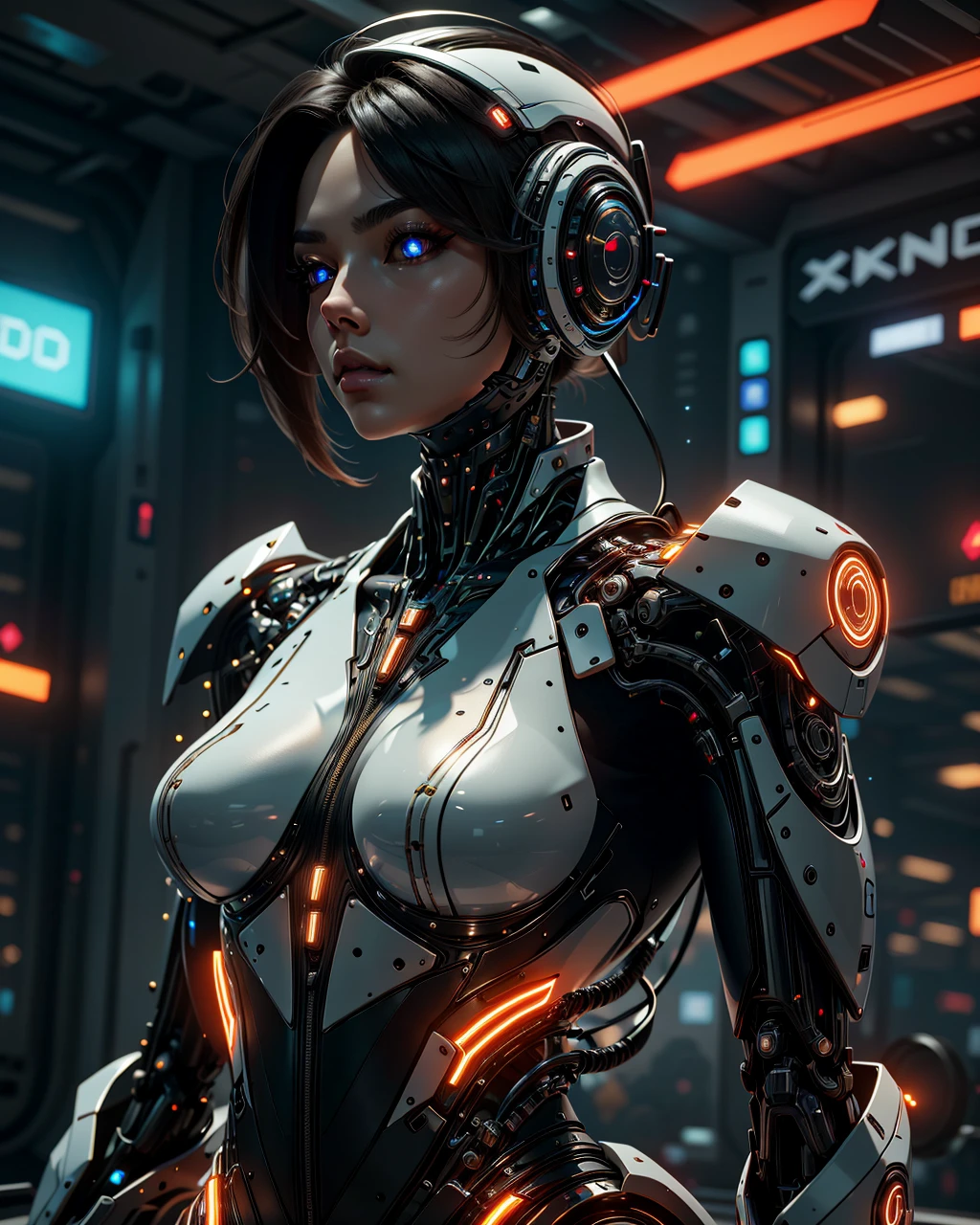 best quality,masterpiece,highly detailed,ultra-detailed,  
 <lora:neg9V2_last:0.5>   simple background, 
 <lora:fluxcyborg:1> fluxcyborg,, unreal engin 5,octane render,(2D:1.2),, cybernetic robot,android, AI, machine, metal, wires, tech, futuristic, highly detailed