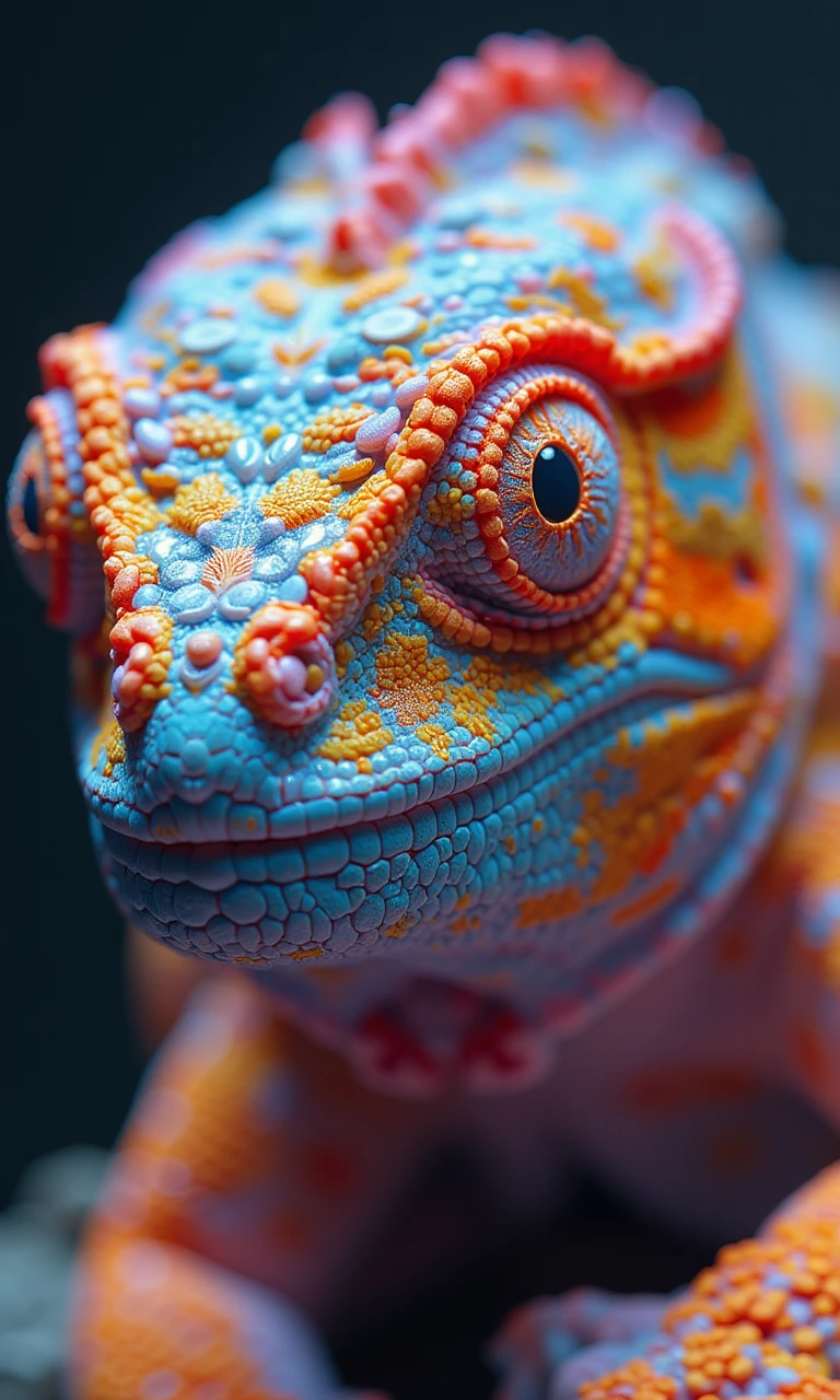 Chameleon's eyes