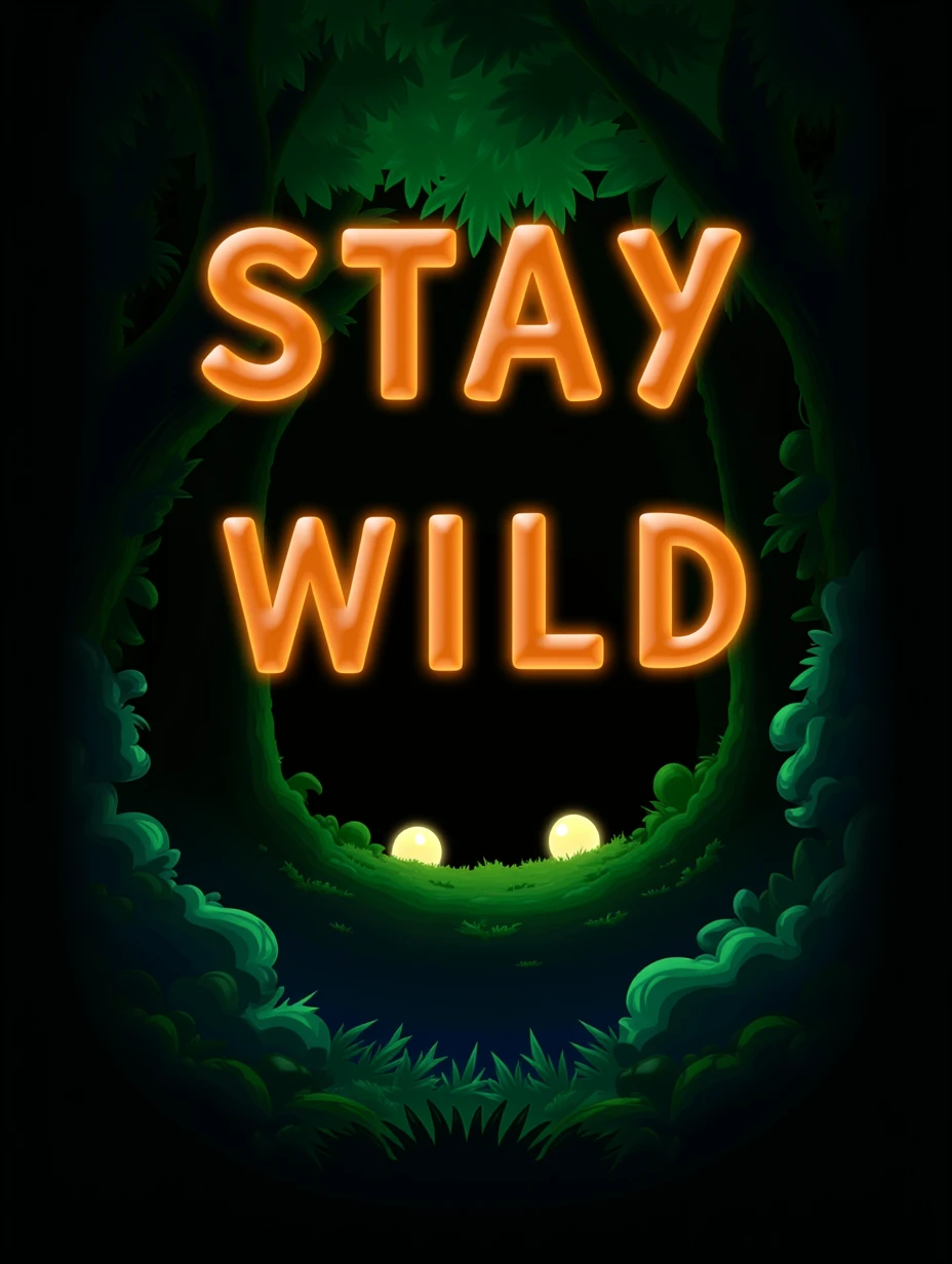 【Font Design】Fluorescent circular font  FLUX