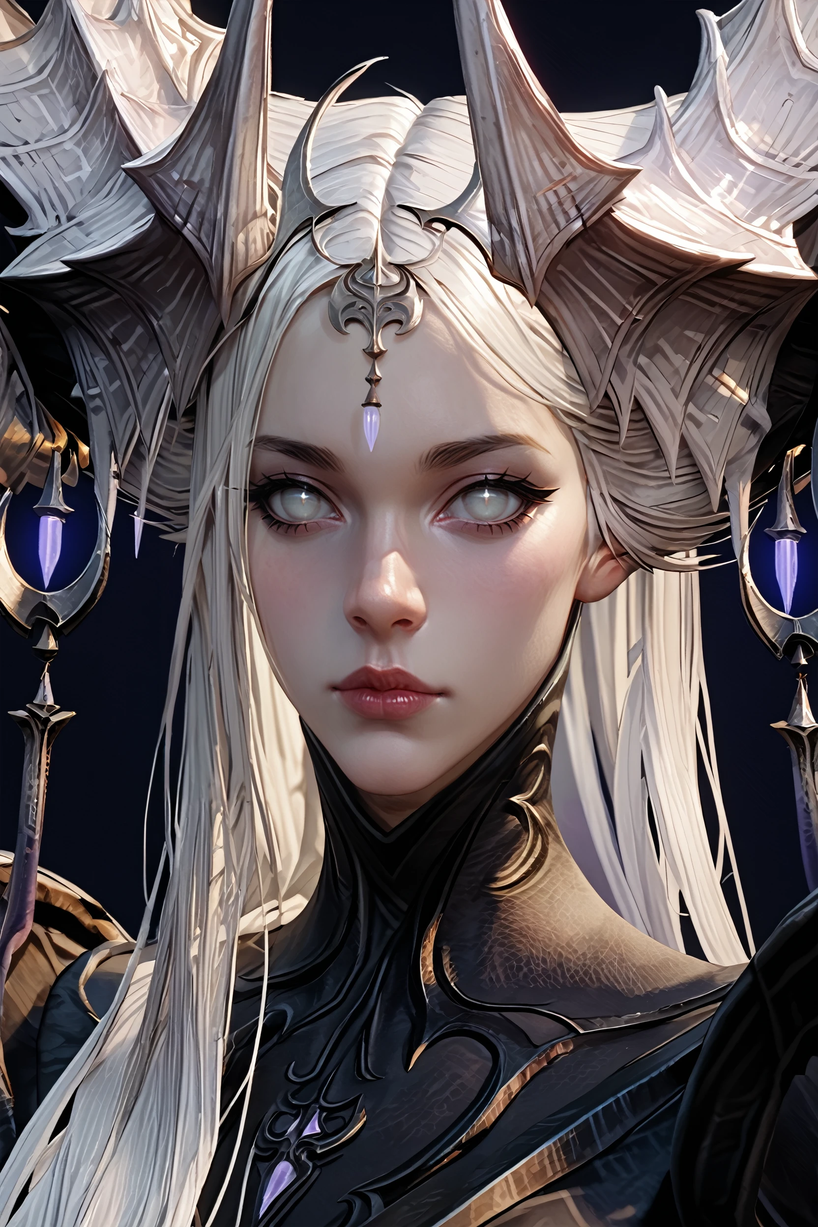 score_9, score_8_up, score_7_up
<lora:LABrelshaza:1.0>
LABrelshaza, 1girl, white hair, white eyes, demon horns, long hair, looking at viewer, simple background, portrait