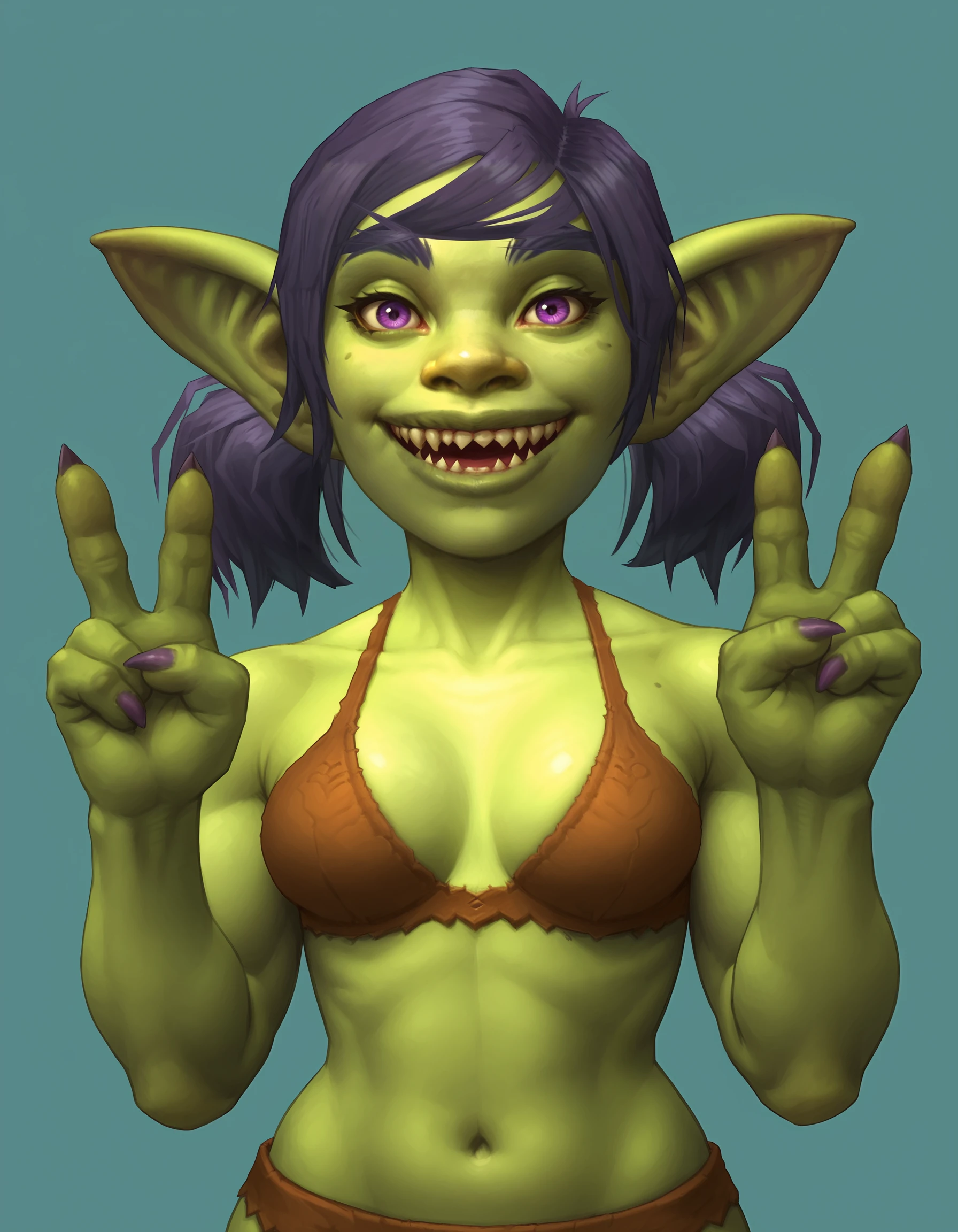Luxie the Goblin (OC) - World of Warcraft [SDXL Pony]