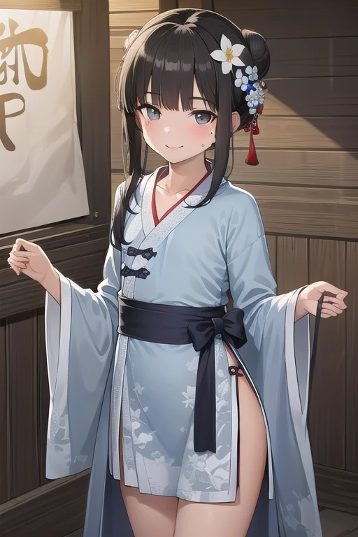 1girl. Japanese petit. Smile. (masterpiece). (best quality). (insanely detailed). Nude. nsfw. Slit Pussy. Close up Mons pubis. Flat chest. Upright standing posture. from below.