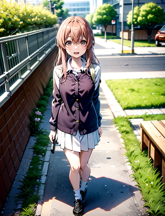 Shouko Nishimiya, solo, standing, outside, 1girl     <lora:Shouko-Nishimiya:1>