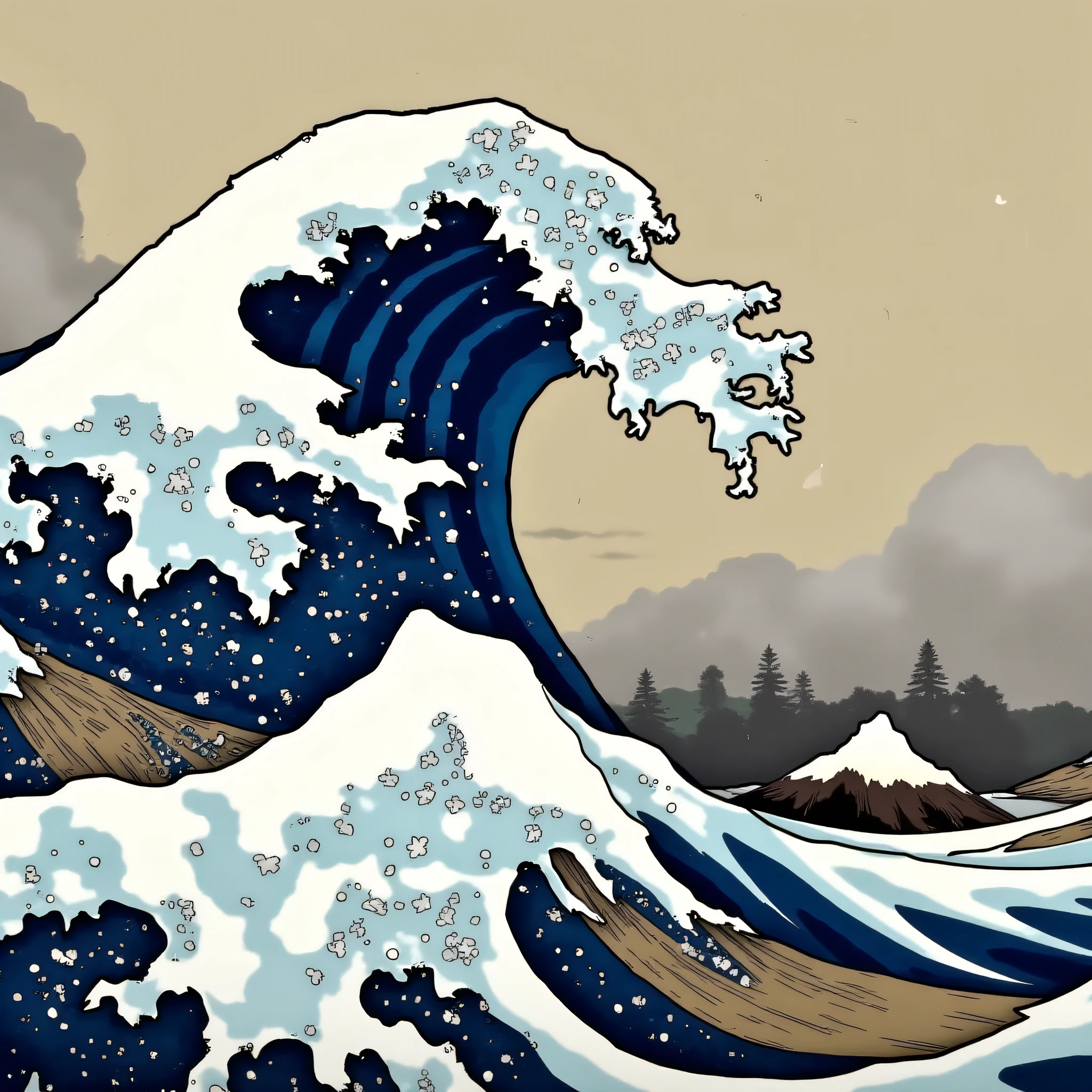 EdoEraAnime, The Great Wave off Kanagawa