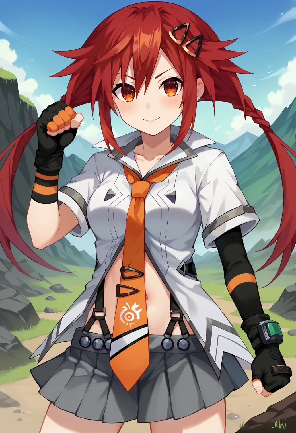 Uzume Tennouboshi/Orange Heart/Kurome Ankokuboshi - Neptunia Series | 天王星うずめ (3+1+1 costumes) v1.0