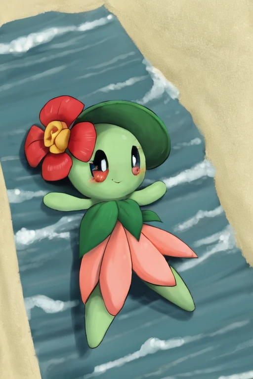 bellossom
in a beach in hawaii 
<lora:bellossom:0.5>