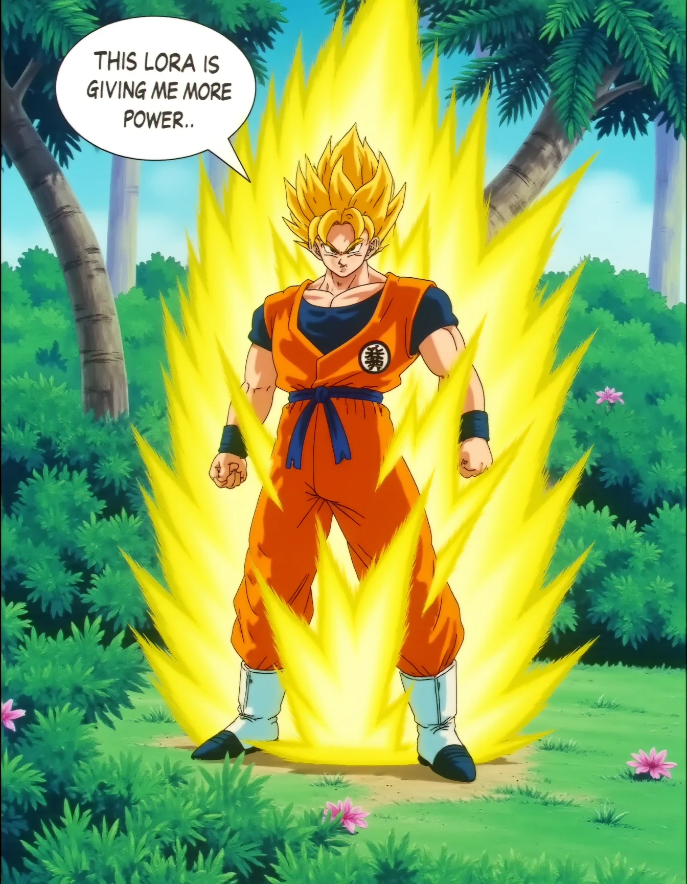 DBZ anime style - Flux Lora v1.0