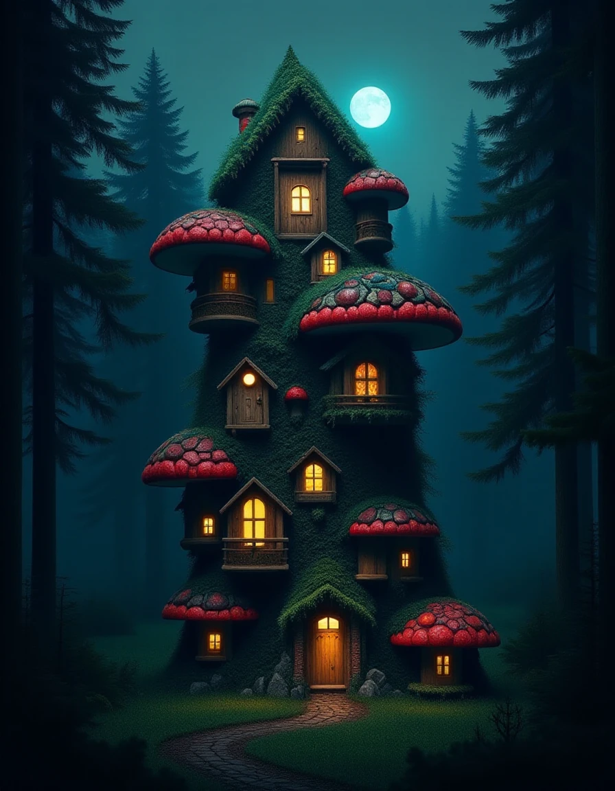 Mushrooms [FLUX+SDXL+PONY+1.5]