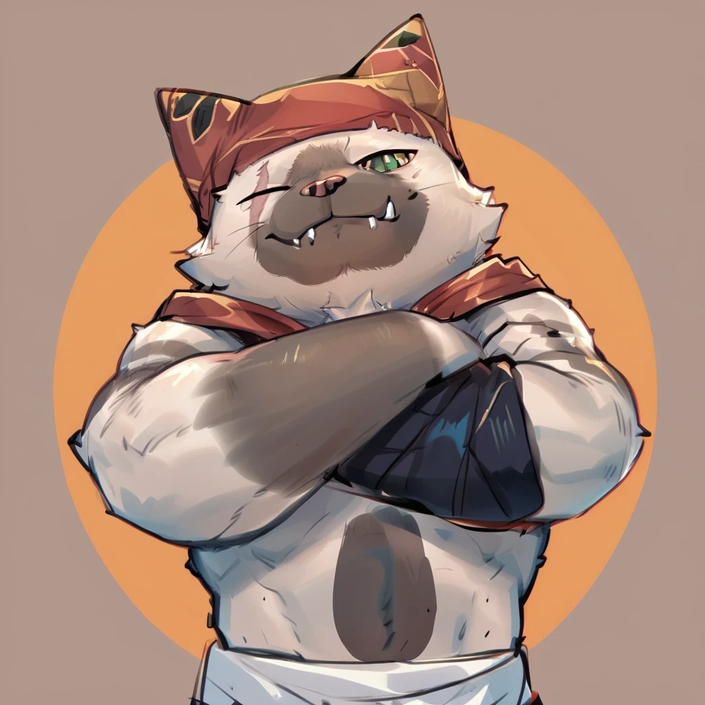 Meowscular Chef - Monster Hunter World (For Pony XL) v1.0