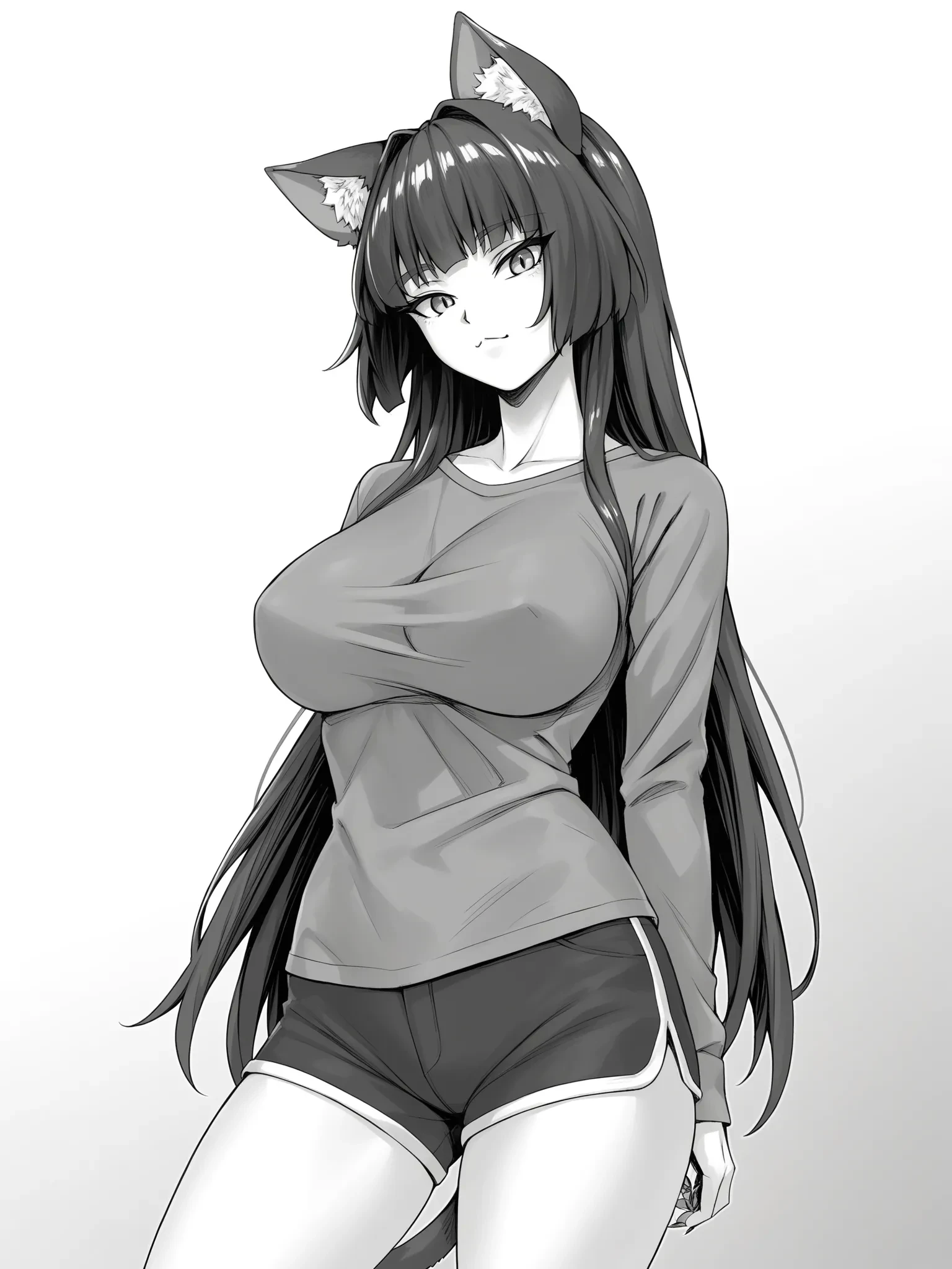 [KOYUKI-ya (Koyuki, Yaki Tomato)]'s 'A Story About my YANDERE Pet Cat Squeezing Me Dry' Doujin Artstyle PonyXL v1.0