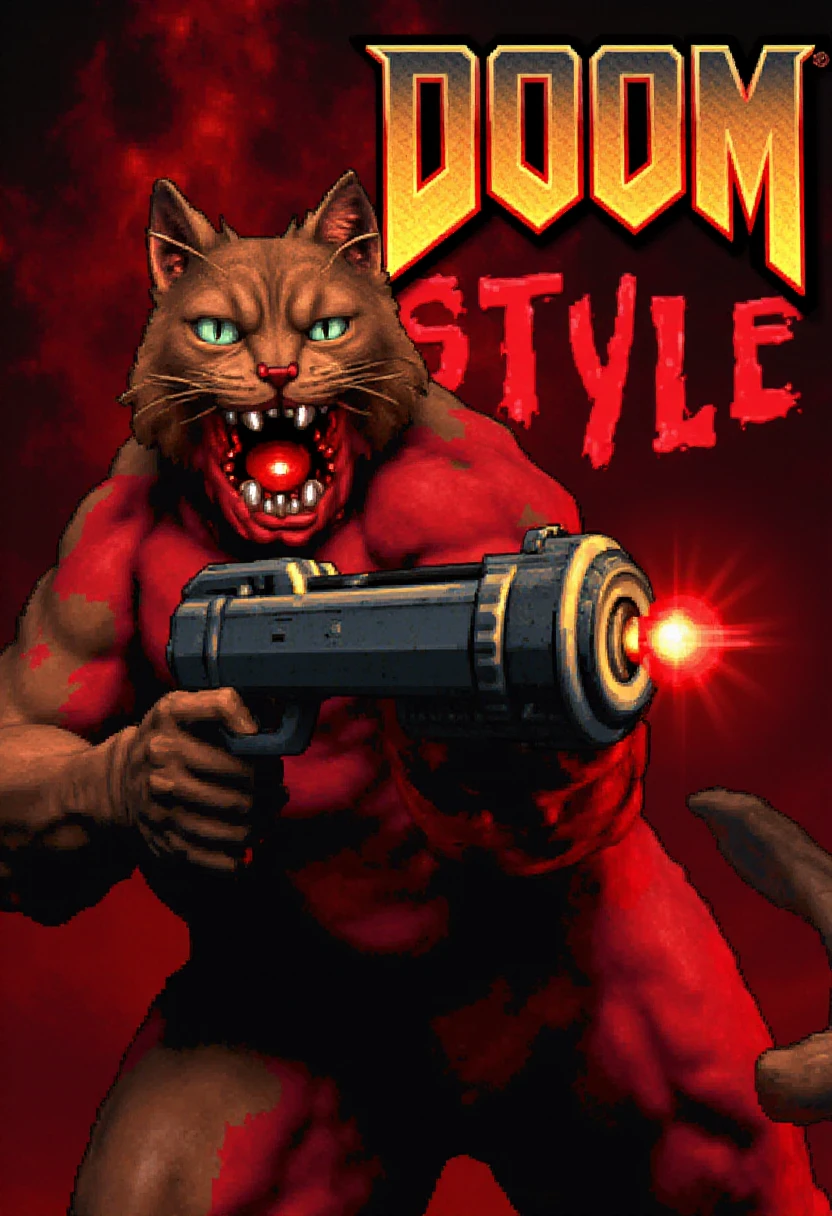 DOOM (1993) Style [FLUX] v1