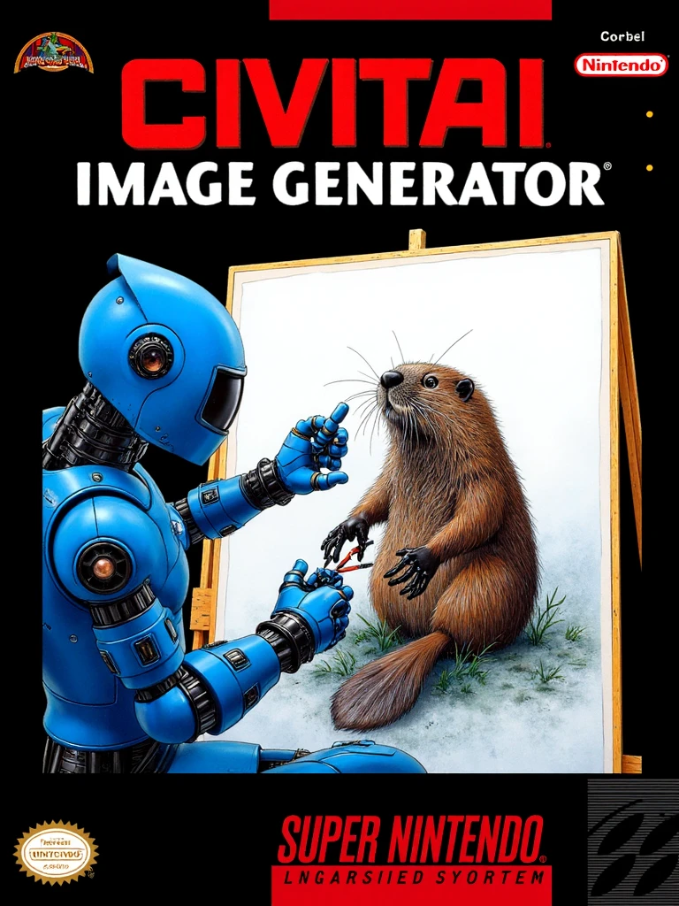 Super Nintendo Box Art for Flux V1