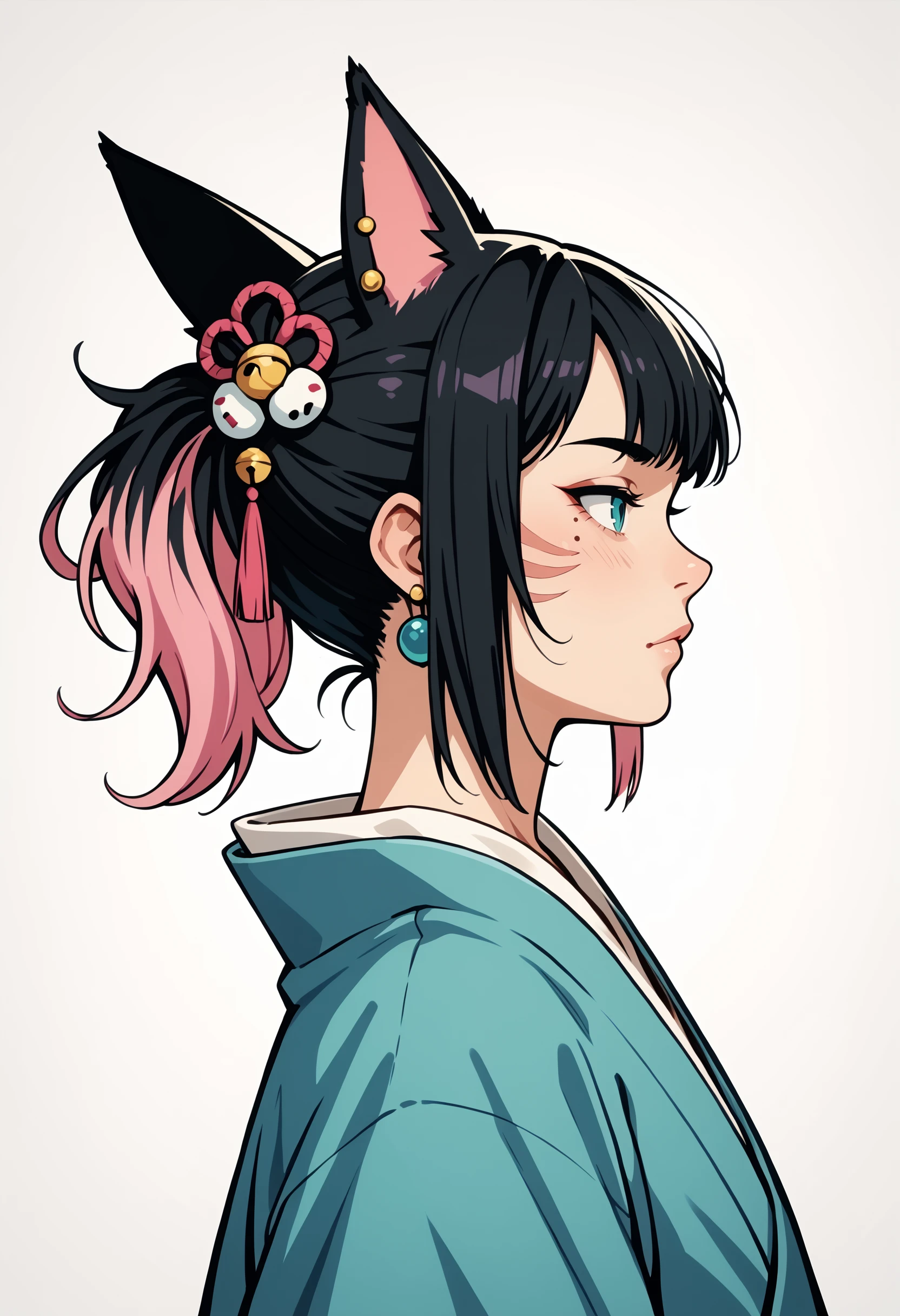 Miqo'te Embedding Set Female & Male Portraits Pony XL