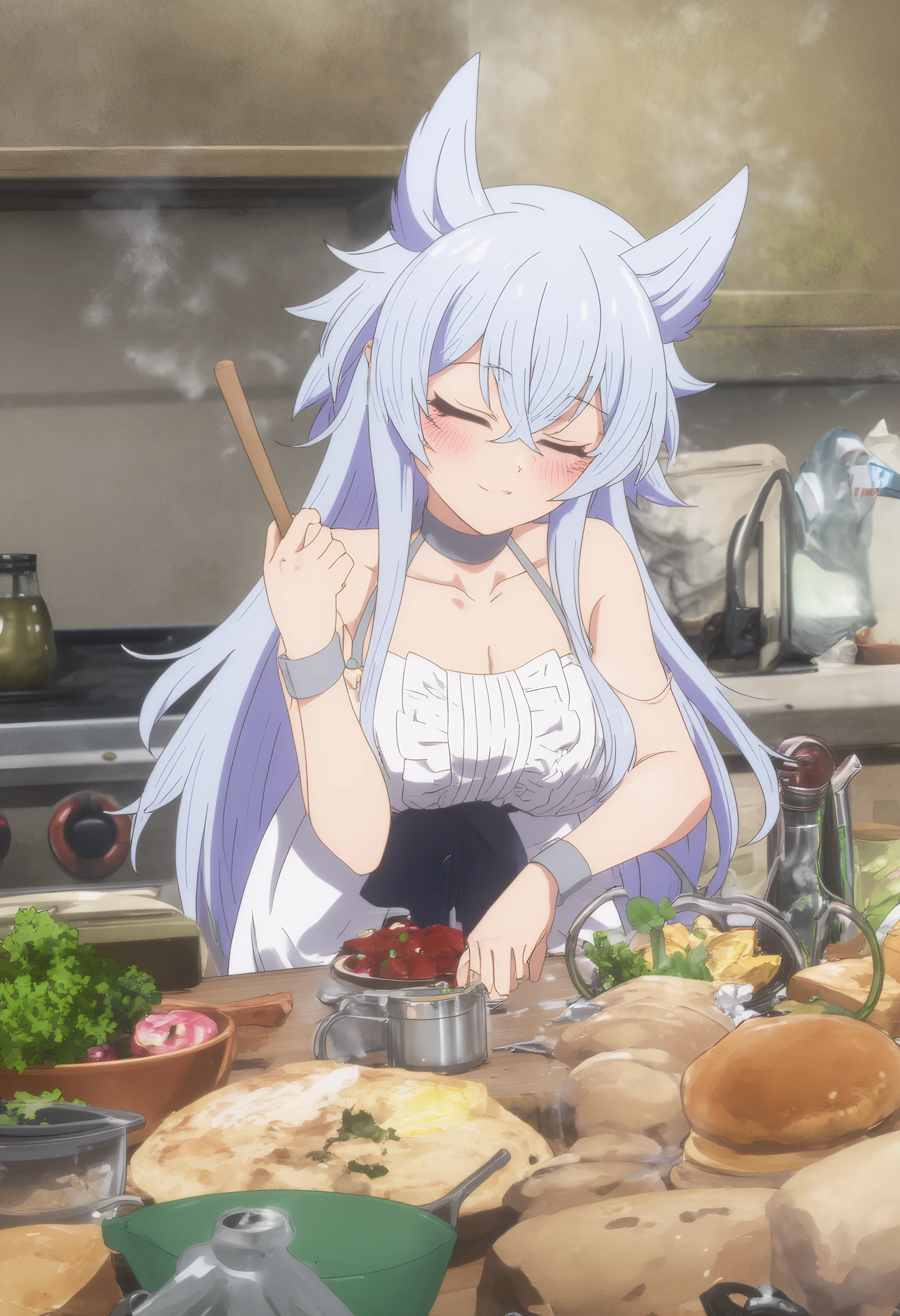 fenrys_lv2 cooking, anime style