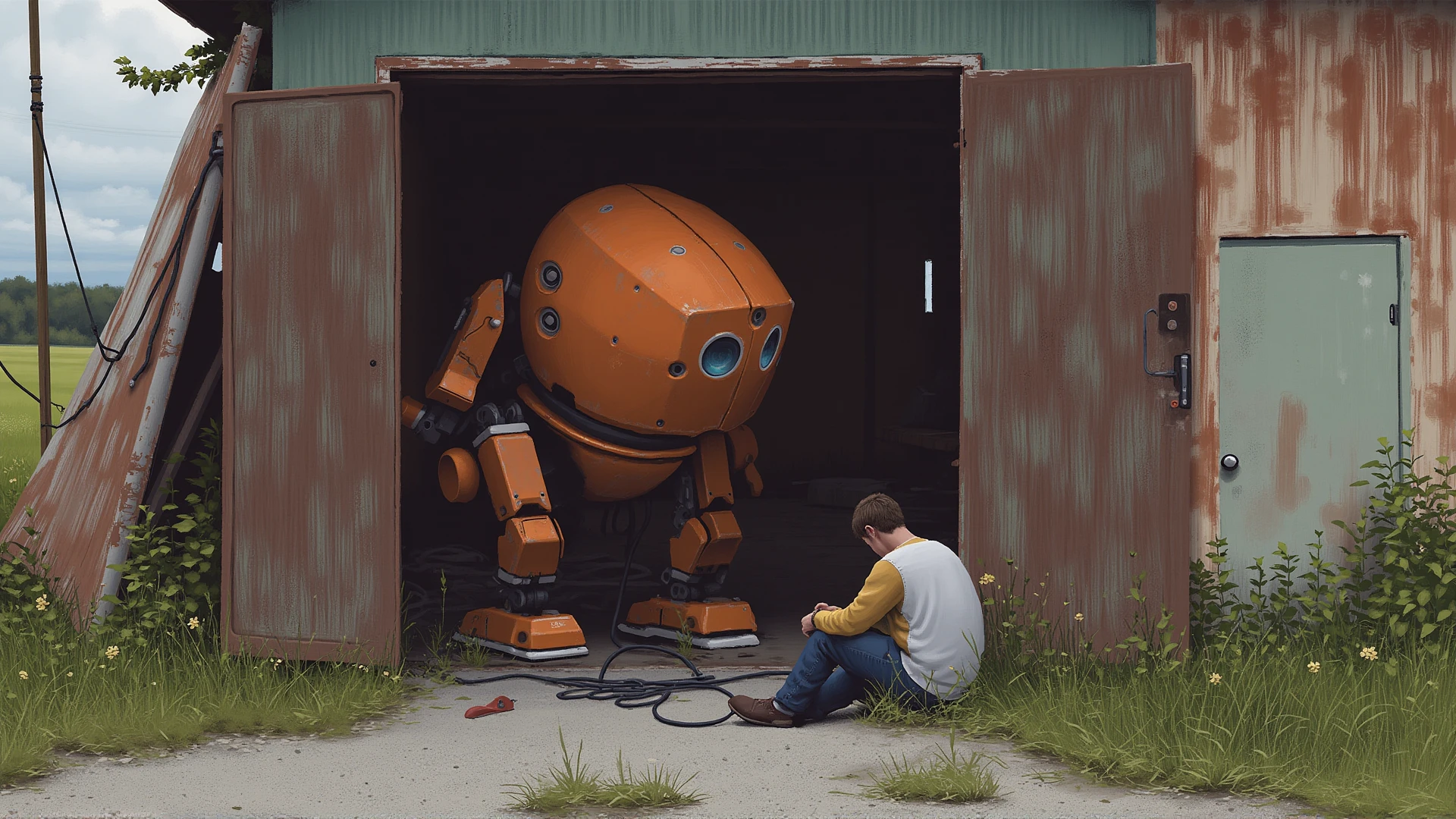 Simon Stålenhag style (FLUX) v1.0