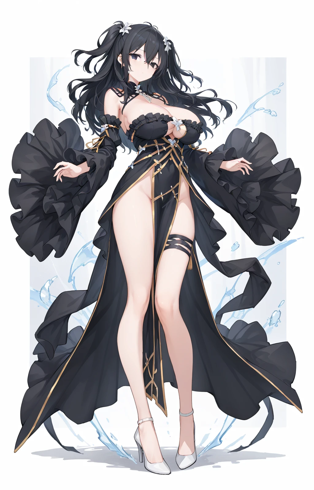 雪不归 / 雪不帰 《碧蓝航线×闪乱神乐 / アズールレーン×閃乱カグラ》Character Pony LoRA[HiKaRi] v1.0