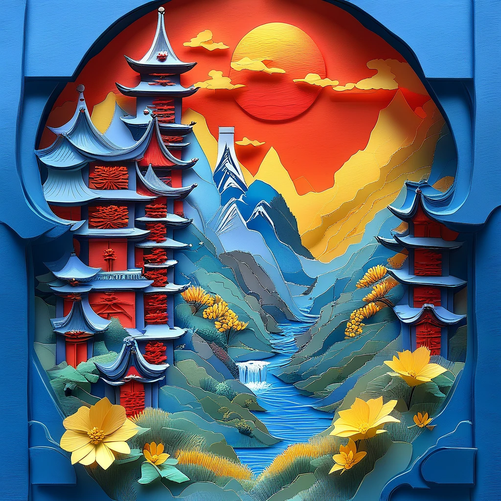 Paper Cut Art {SD XL | Pony} - by Ethanar