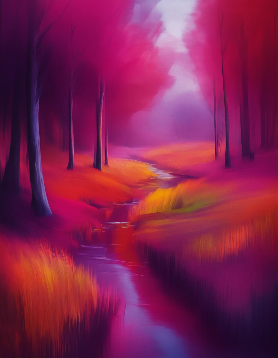 novuschroma82 style Dream Landscape  as a painting <lora:novuschroma82 style:1>