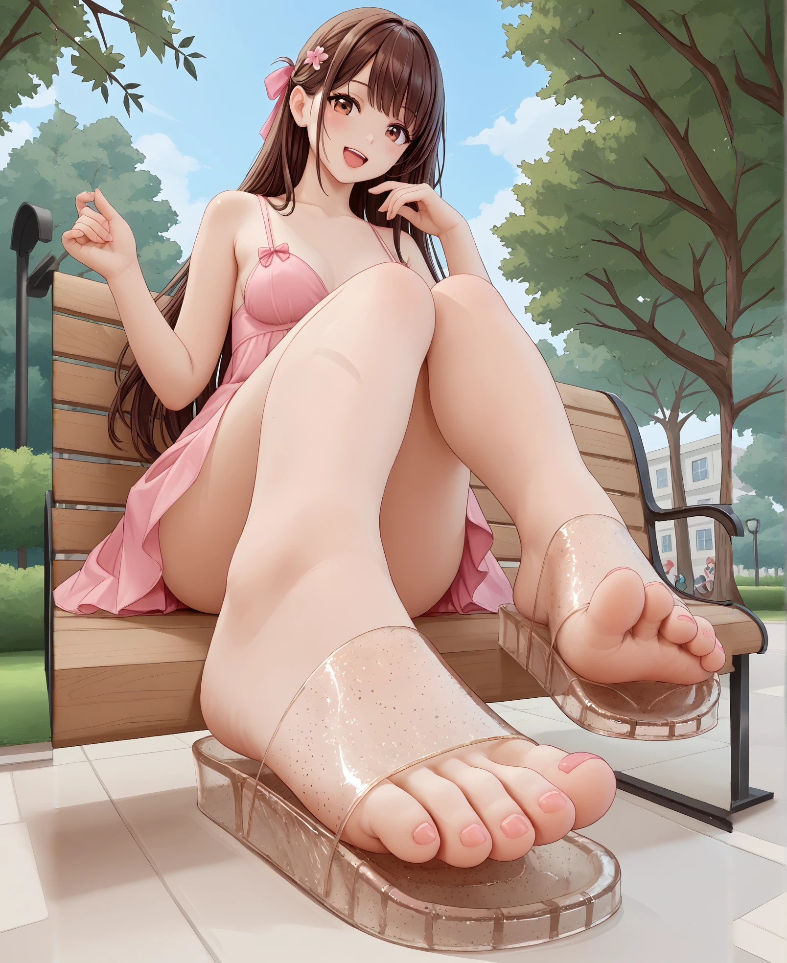 Plastic Slides Sandals v1.0