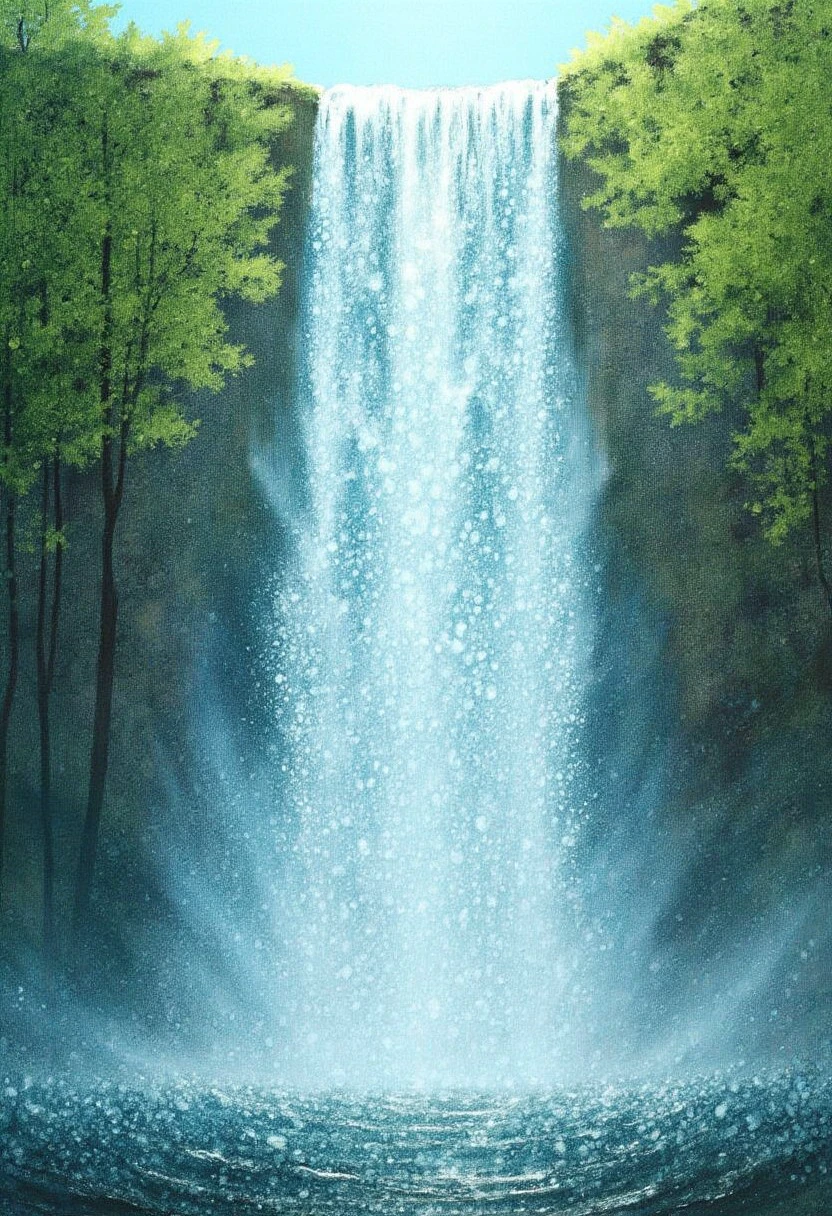 a divinesplatter waterfall