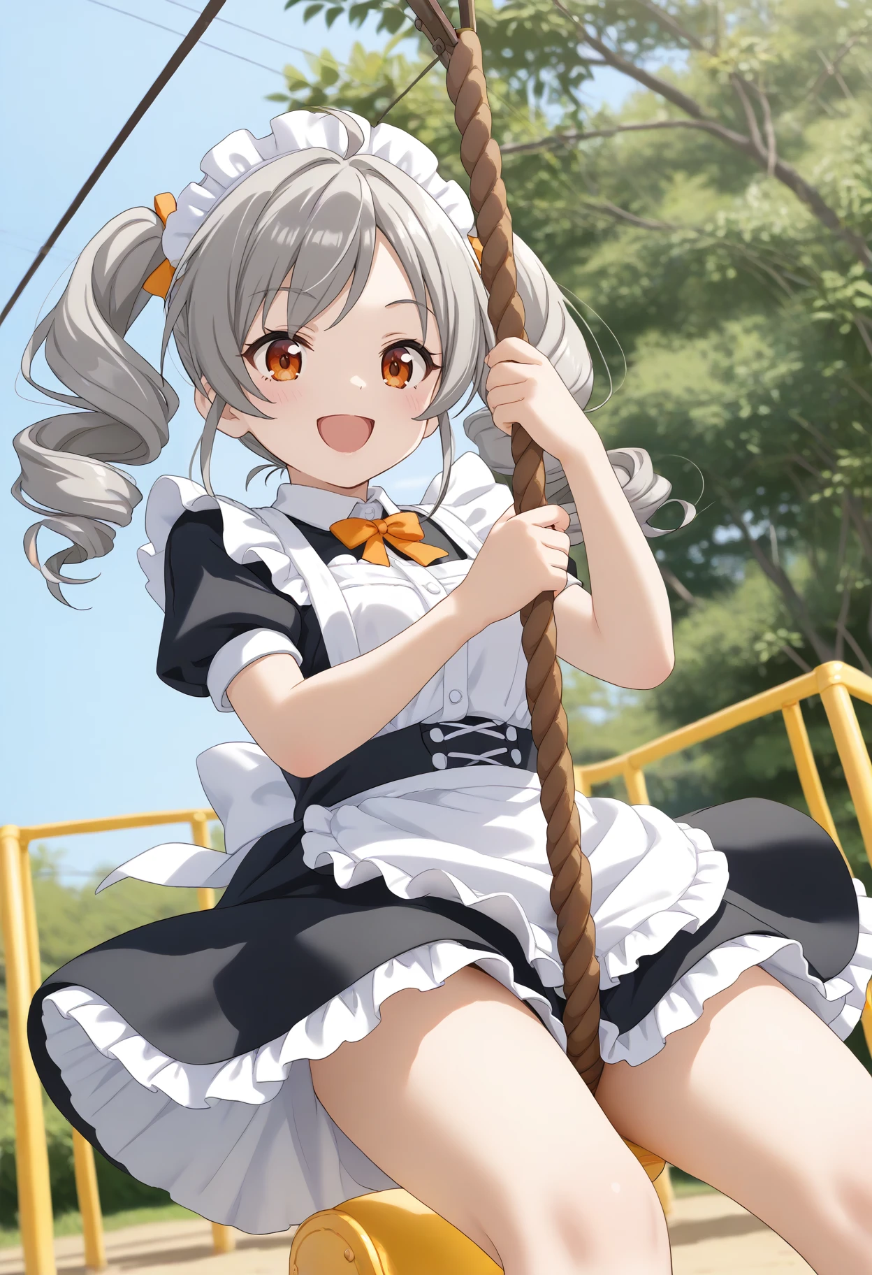 [SDXL&Pony] tarzan rope / ターザンロープ Animagine v1.0
