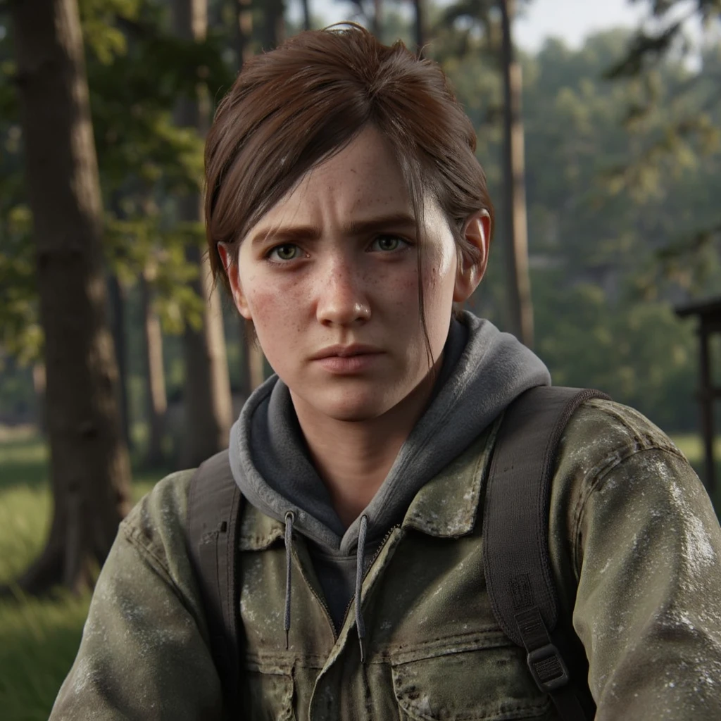 Ellie Last of Us 2 <lora:Flux1-dev-Ellie-v1.3-000025:1>