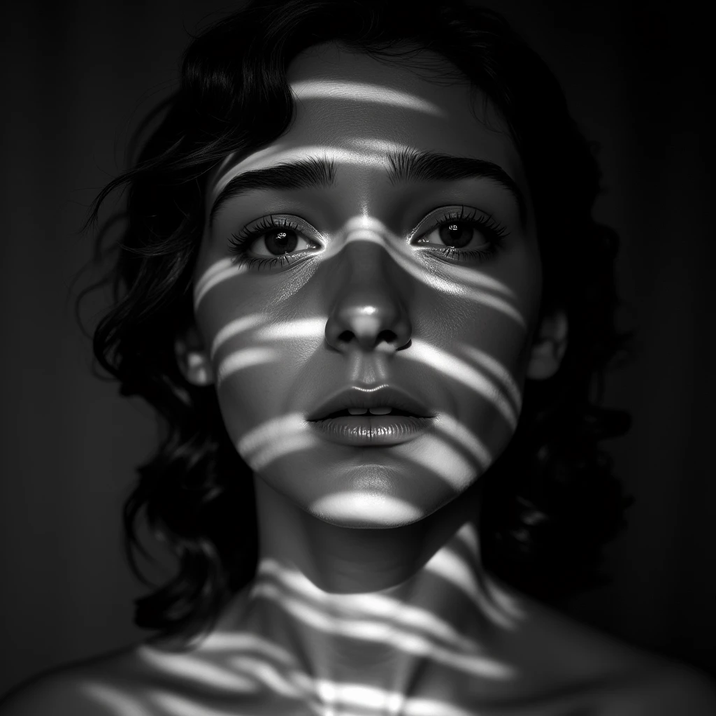 Cucoloris casting shadow (lighting modifiers) style XL + SD1.5 + F1D