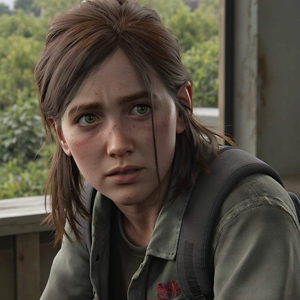 Ellie Last of Us 2  <lora:Flux1-dev-Ellie-v1.3-000025:1>