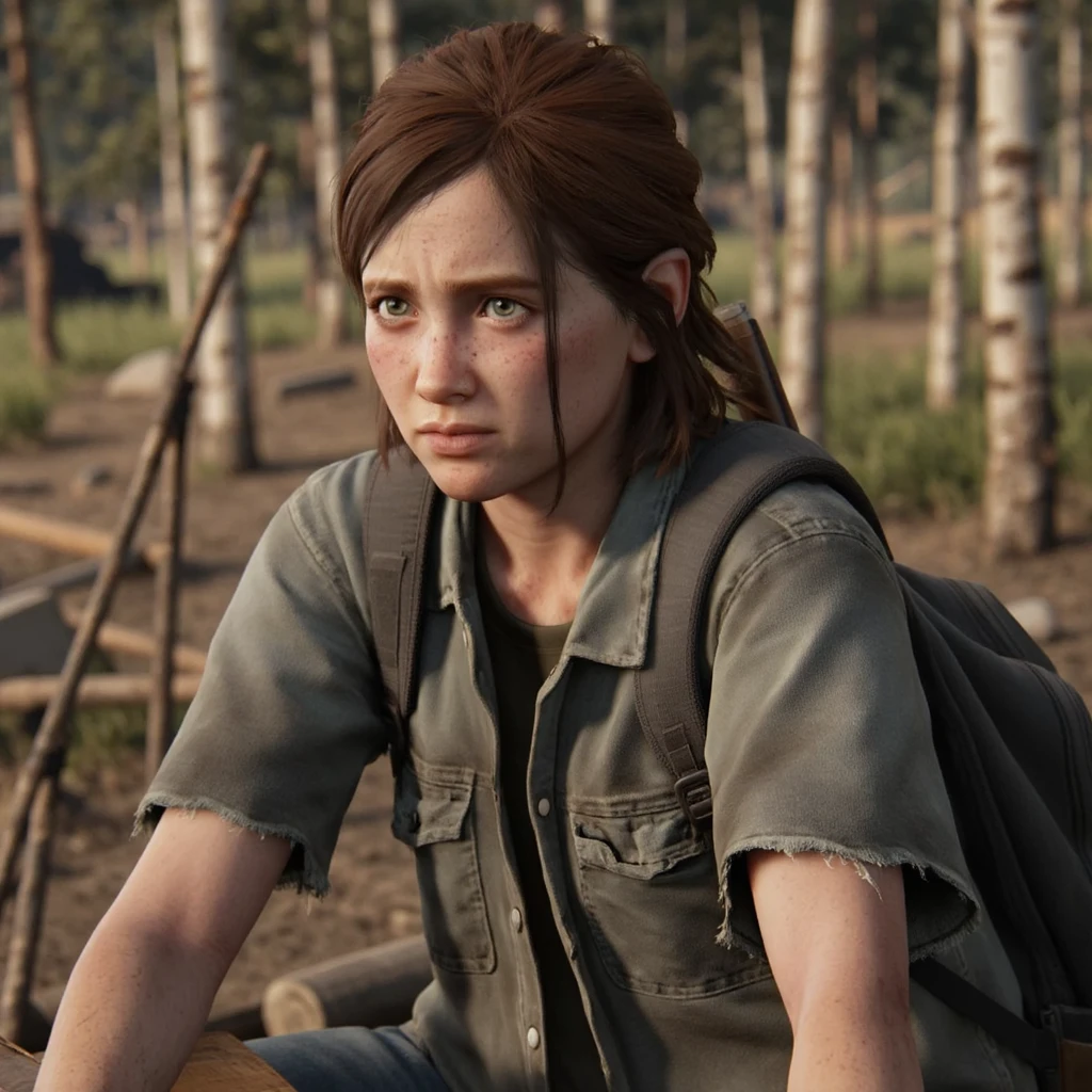 Ellie Last of Us 2 <lora:Flux1-dev-Ellie-v1.3-000025:1>