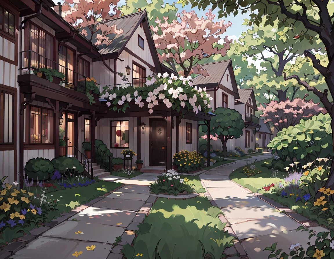 best quality,masterpiece,highly detailed,ultra-detailed,
<lora:neg9V2_last:0.5>
City Park - lush and green, with winding paths and colorful flowers.
  <lora:cosy_punkcity:1.35>
 1house, scenery, outdoors, building bauhaus, leyendecker