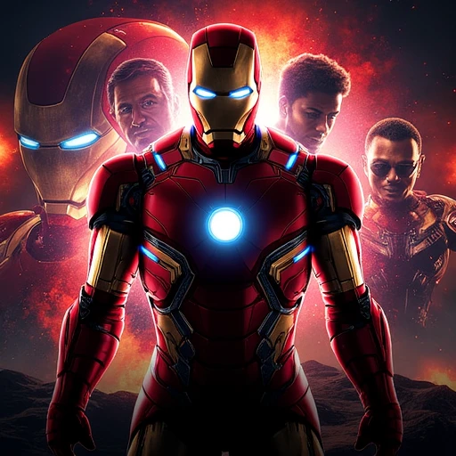 Marvel Movie Poster, iron man poster