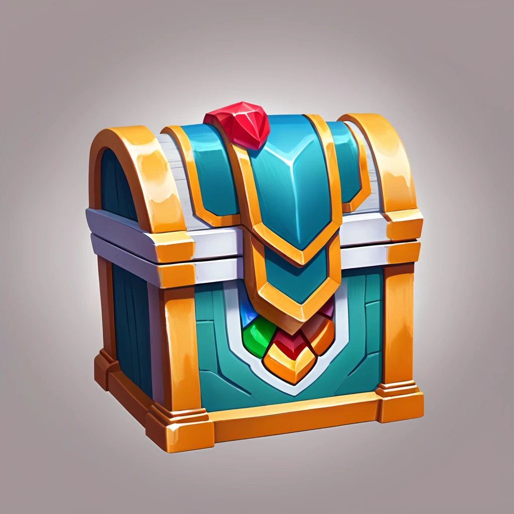 casualchest <lora:casualchests:1> game icon,  ((white background)), ((simple background)), ((solid background)), ((casual chest ))