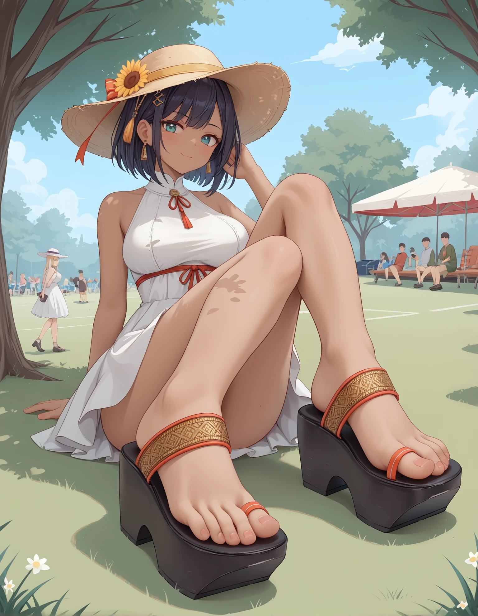 MOD Konga Sandals - Platform Slides with Toe Loop v1.0