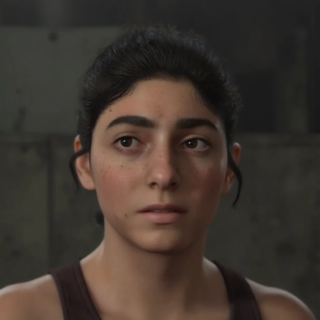 Dina Last of Us 2  <lora:Flux1-dev-Dina-v1.1:1>