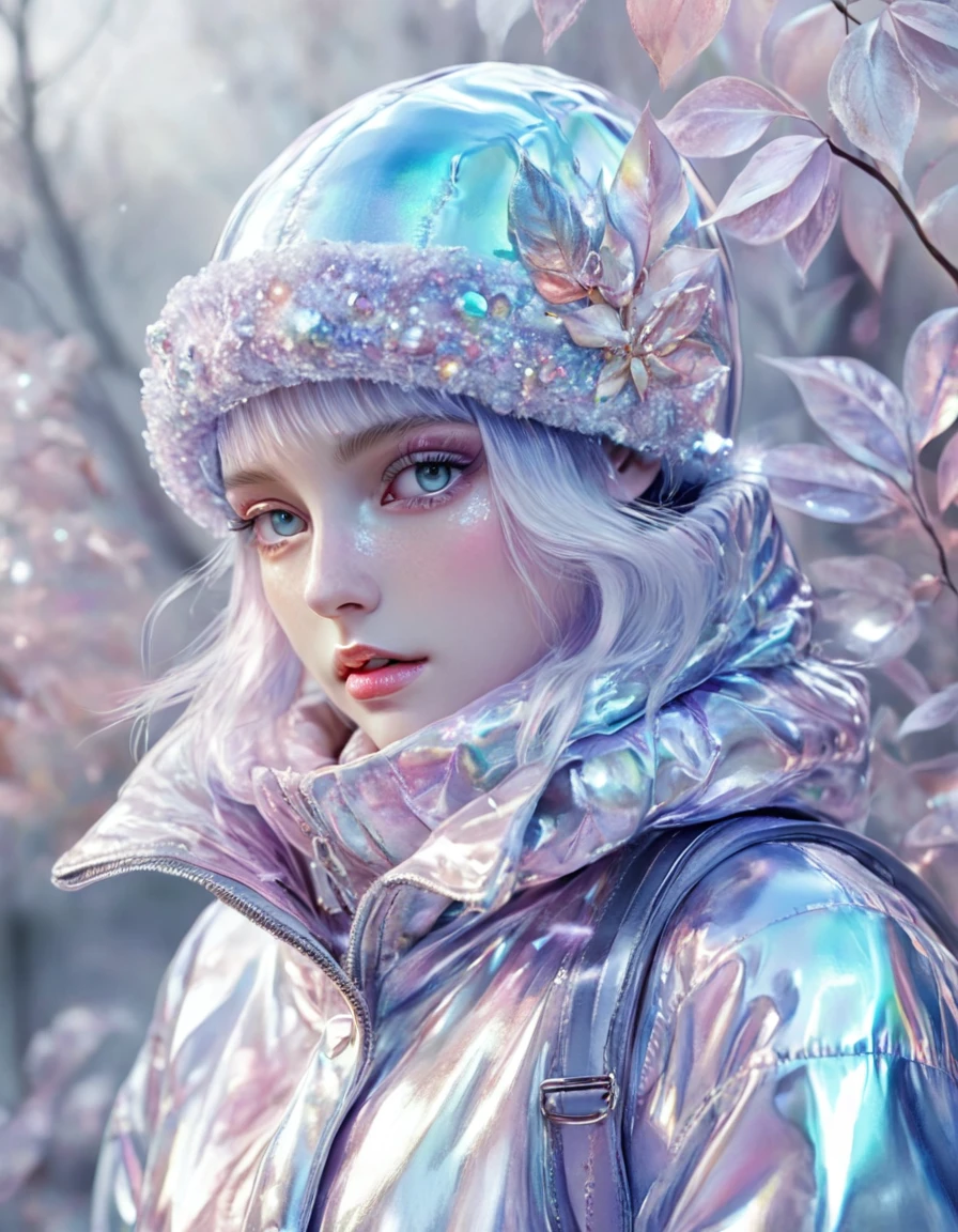 novuschroma84 style iridescent winter and autumn  <lora:novuschroma84 style:1>