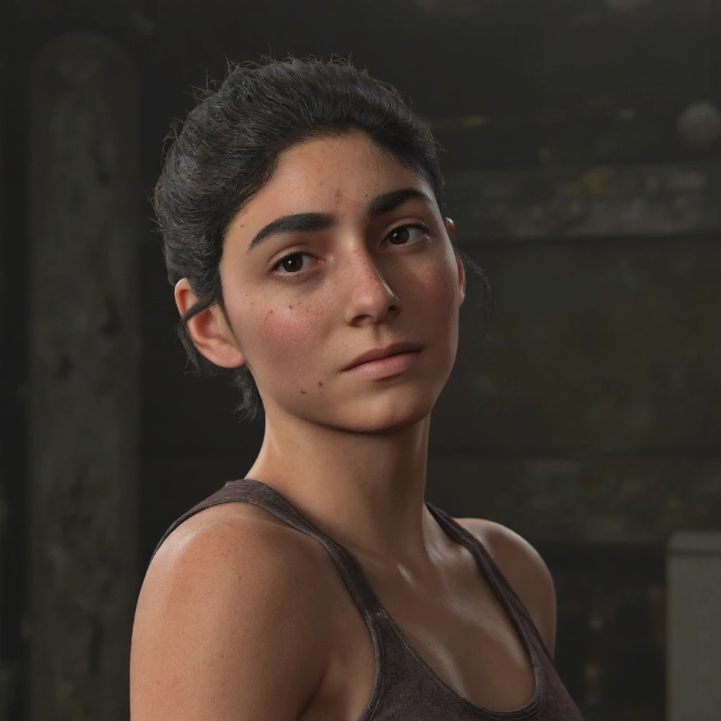 Dina Last of Us 2  <lora:Flux1-dev-Dina-v1.1:1>