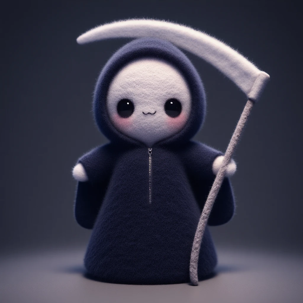 cutewool_style, grim reaper , detailed, sharp