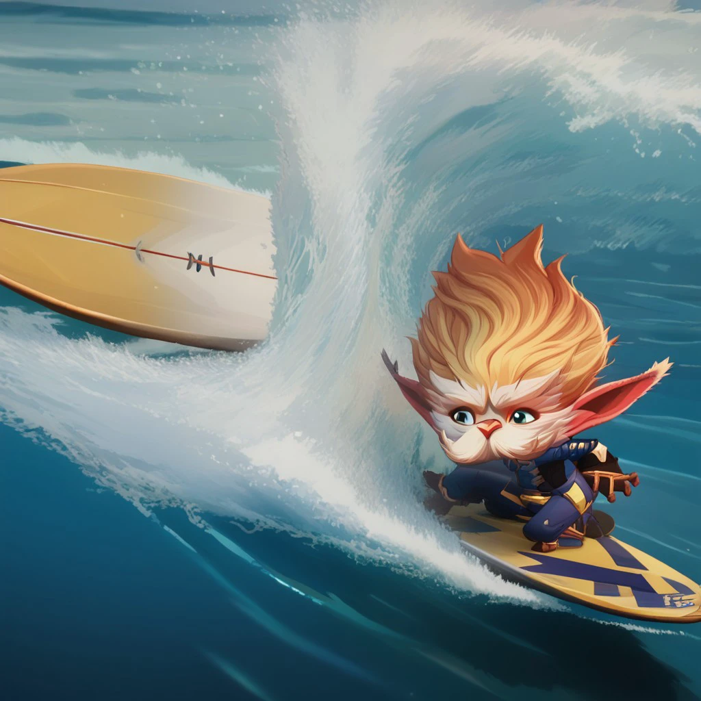 heimerdinger on a surf board surfing blue eyes facial hair  wave