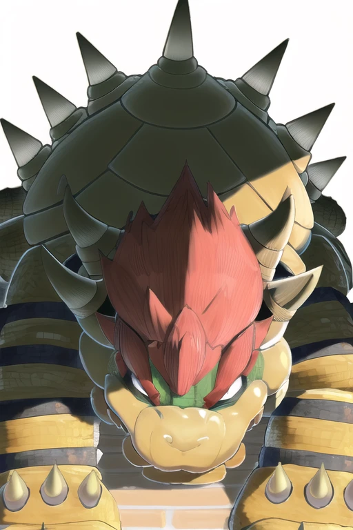 <lora:Bowser:1>, bowser, masterpiece, best quality, crawling