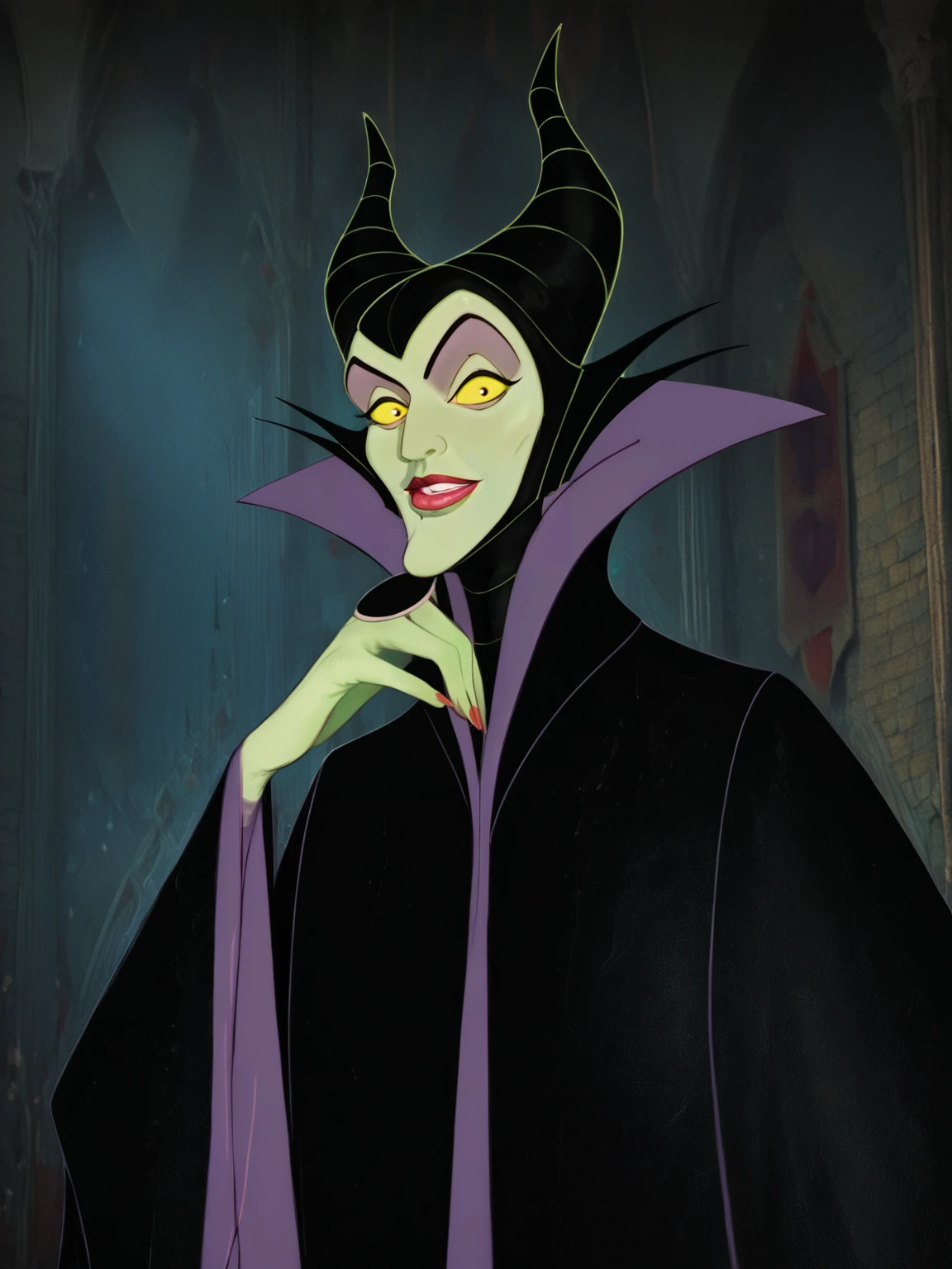 Maleficent - from the Sleeping Beauty by Disney - ponyXL v1.0