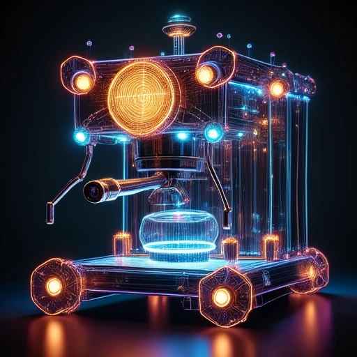 Photon Construct, coffee maker made of Photon Construct,