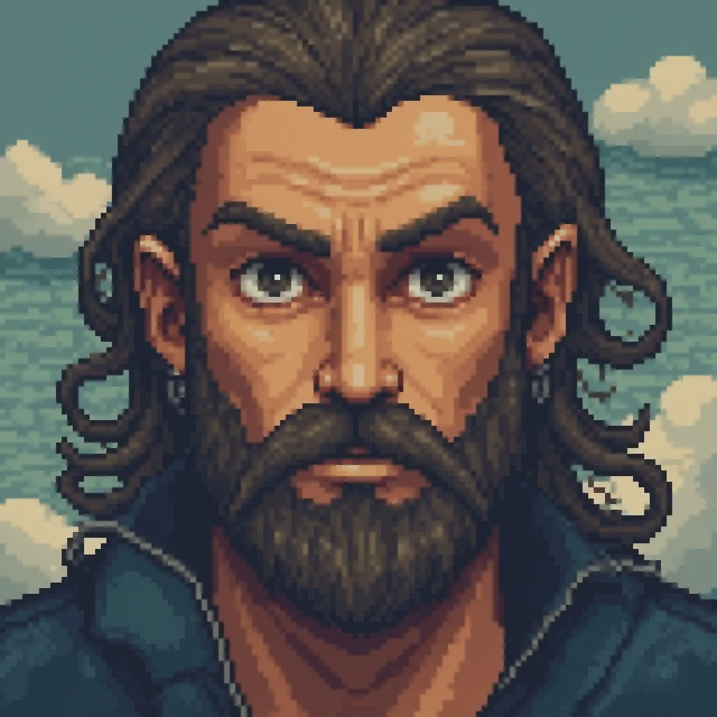 TimeFantasy, pixel art, portrait of a man's face with a beard, <lora:TimeFantasy-000011:1>