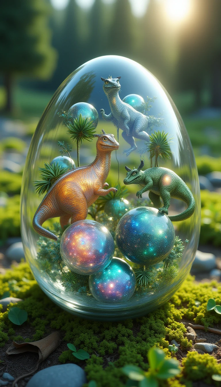 <lora:XRayStyleFlux:1.2>CosmicStyle, Khaki Dinoeggs