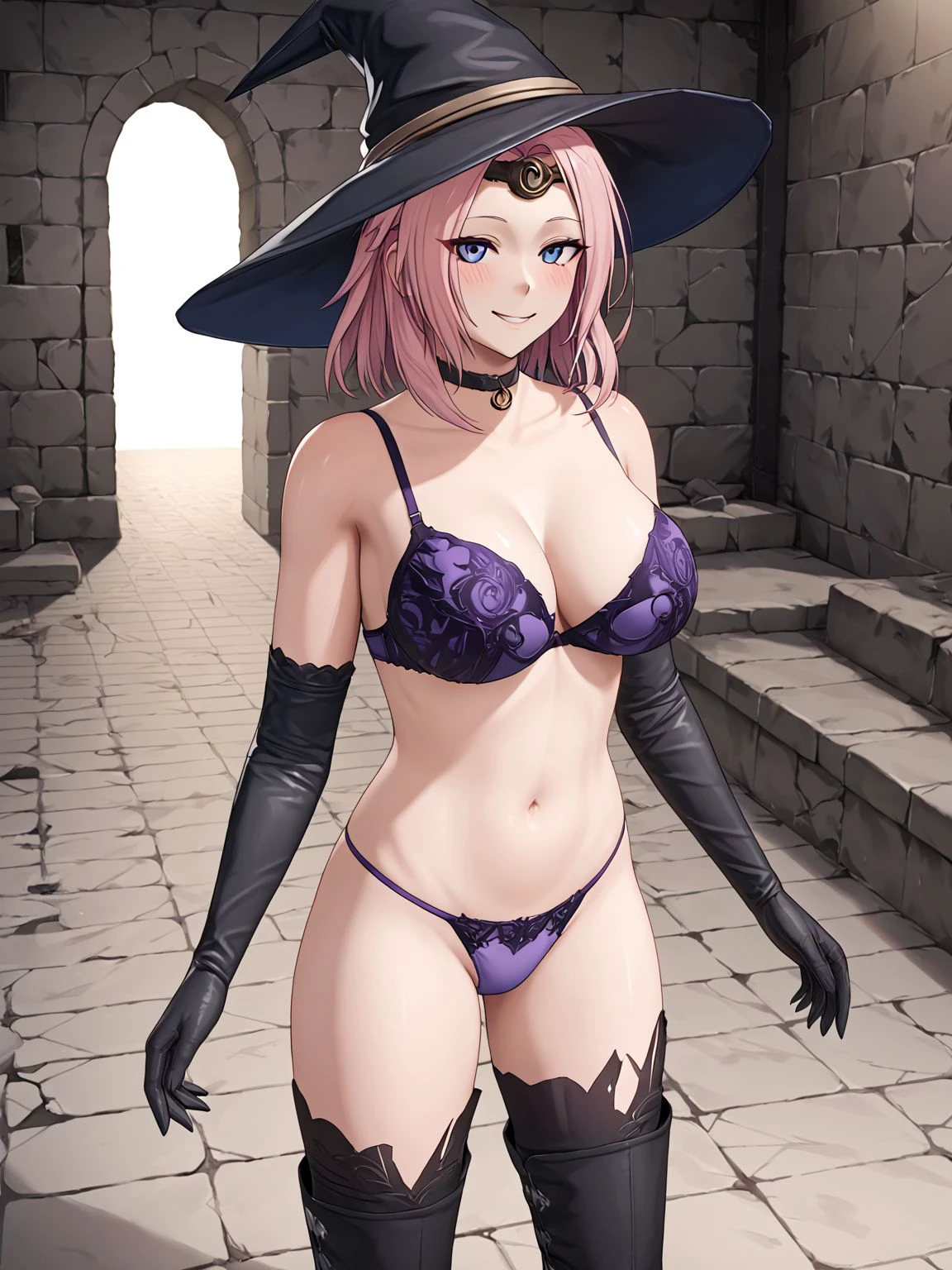 Evelyn (イヴリン・アノマイラー ) [2 outfits] | Deception IV: Blood Ties (影牢 ダークサイド・プリンセス) v1.0