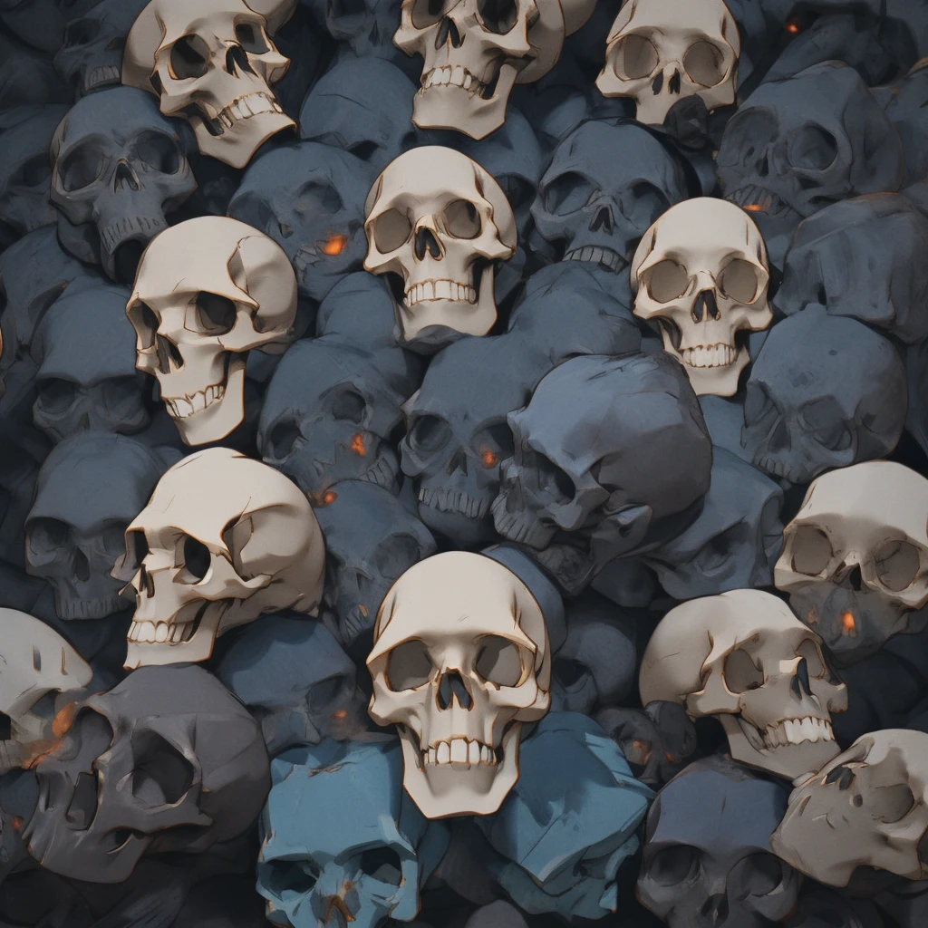 skulls, <lora:PATT3RN:1>